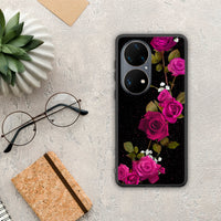 Thumbnail for Flower Red Roses - Huawei P50 Pro θήκη