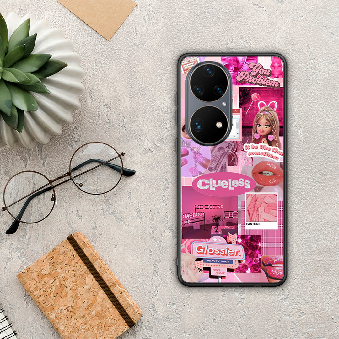 Pink Love - Huawei P50 Pro θήκη