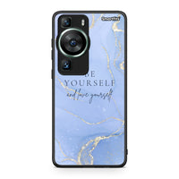 Thumbnail for Θήκη Huawei P60 Be Yourself από τη Smartfits με σχέδιο στο πίσω μέρος και μαύρο περίβλημα | Huawei P60 Be Yourself Case with Colorful Back and Black Bezels