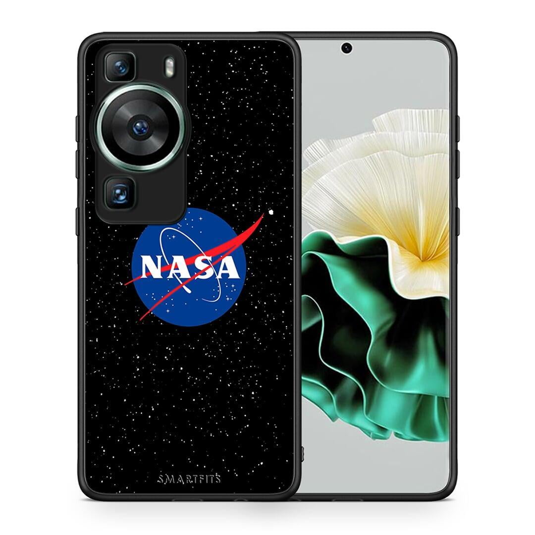 Θήκη Huawei P60 PopArt NASA από τη Smartfits με σχέδιο στο πίσω μέρος και μαύρο περίβλημα | Huawei P60 PopArt NASA Case with Colorful Back and Black Bezels