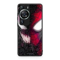 Thumbnail for Θήκη Huawei P60 PopArt SpiderVenom από τη Smartfits με σχέδιο στο πίσω μέρος και μαύρο περίβλημα | Huawei P60 PopArt SpiderVenom Case with Colorful Back and Black Bezels