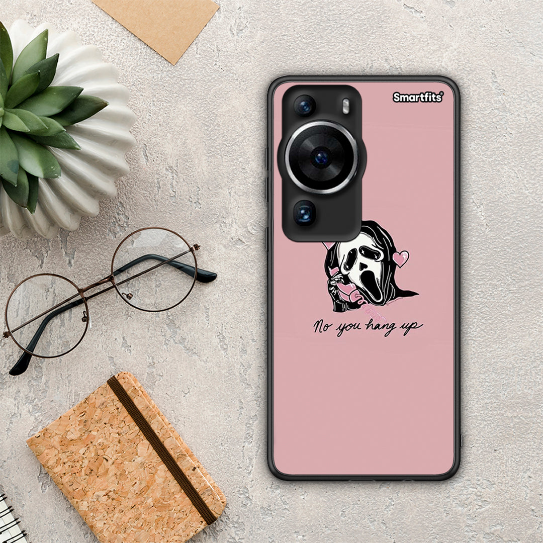 Θήκη Huawei P60 Pro Halloween Hang Up από τη Smartfits με σχέδιο στο πίσω μέρος και μαύρο περίβλημα | Huawei P60 Pro Halloween Hang Up Case with Colorful Back and Black Bezels
