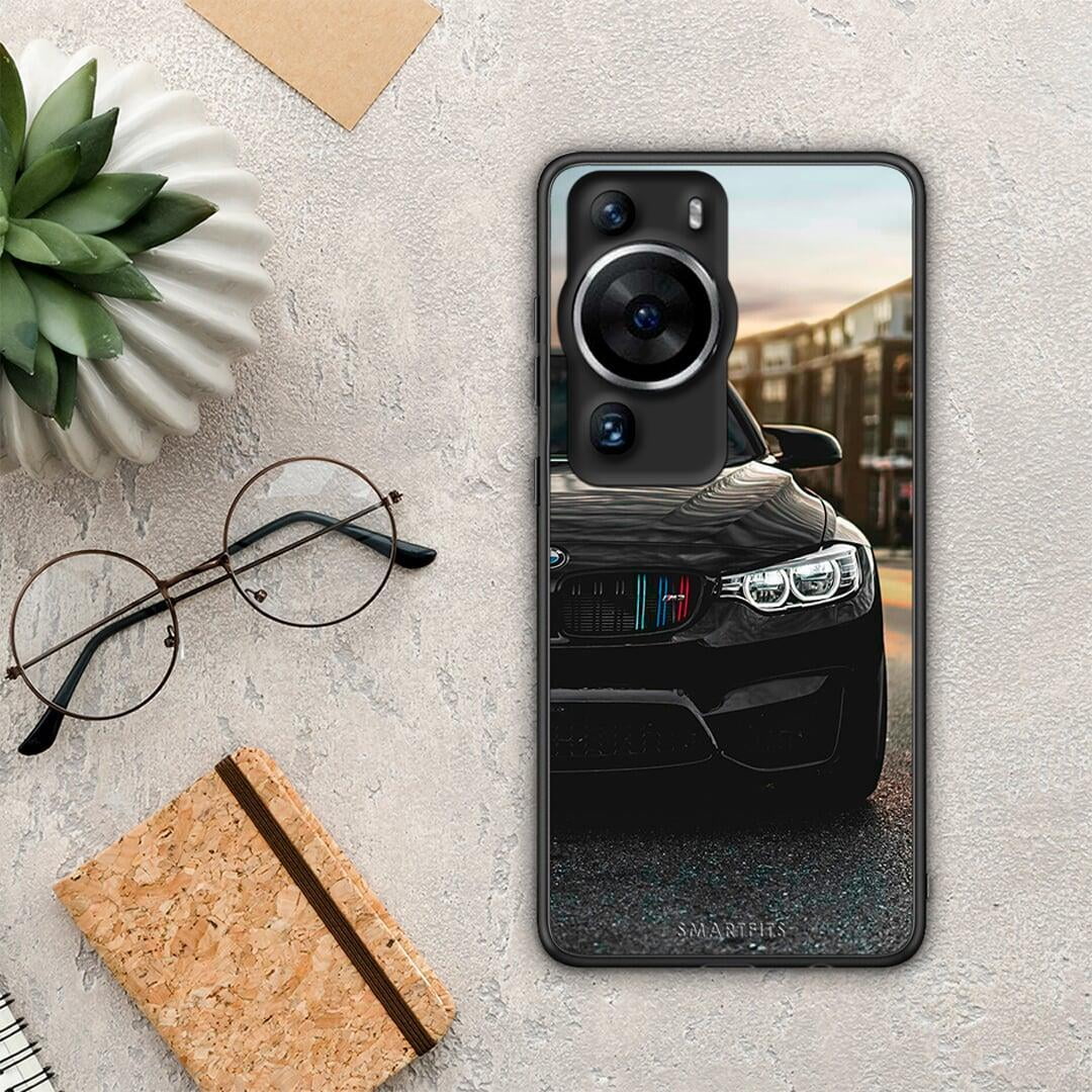 Θήκη Huawei P60 Pro Racing M3 από τη Smartfits με σχέδιο στο πίσω μέρος και μαύρο περίβλημα | Huawei P60 Pro Racing M3 Case with Colorful Back and Black Bezels