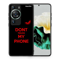 Thumbnail for Θήκη Huawei P60 Touch My Phone από τη Smartfits με σχέδιο στο πίσω μέρος και μαύρο περίβλημα | Huawei P60 Touch My Phone Case with Colorful Back and Black Bezels