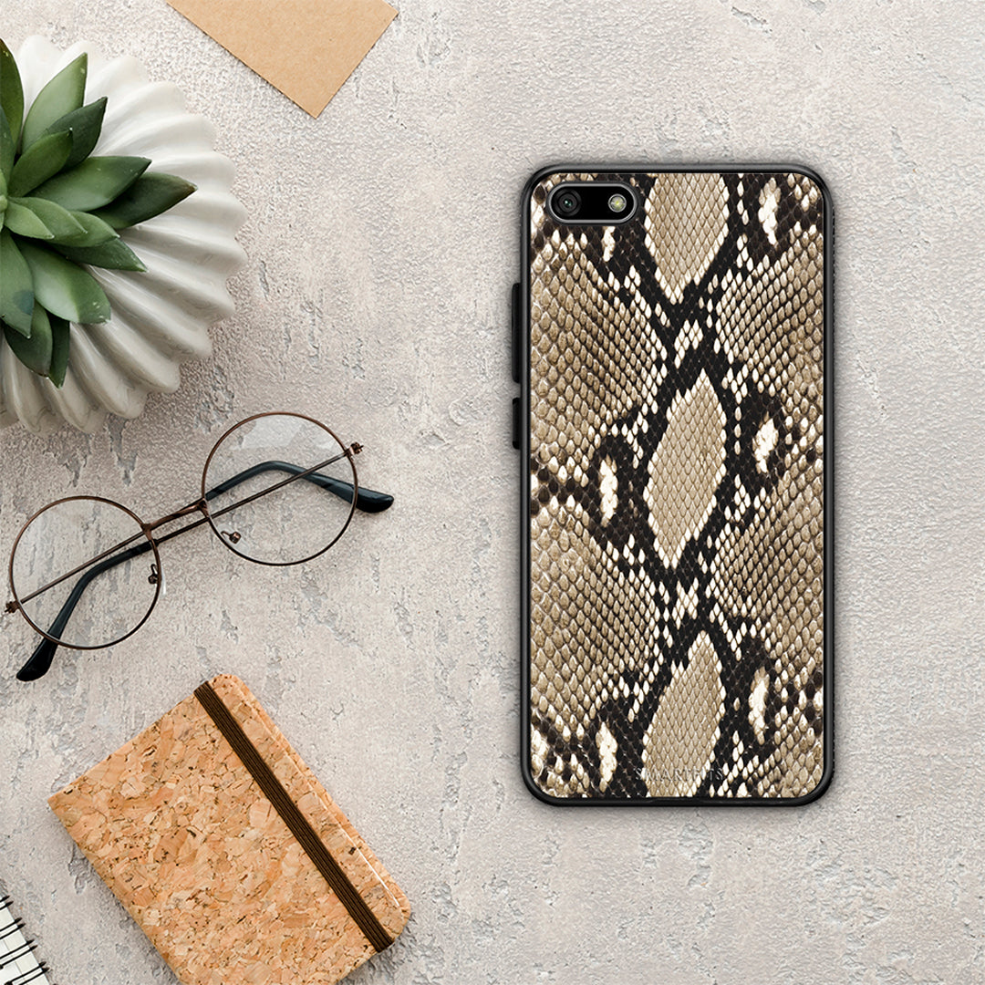 Animal Fashion Snake - Huawei Y5 2018 / Honor 7S θήκη