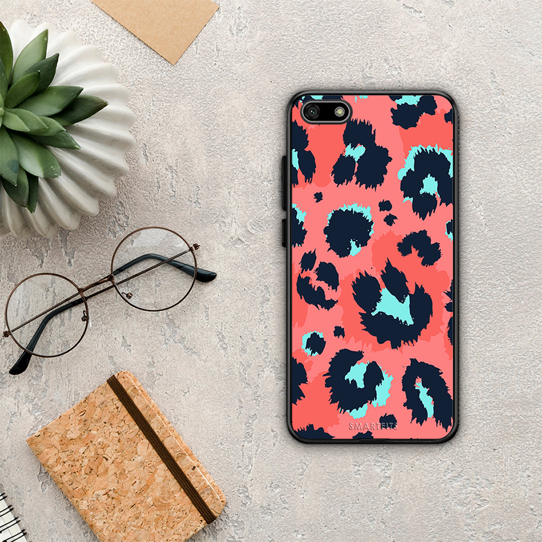Animal Pink Leopard - Huawei Y5 2018 / Honor 7S θήκη