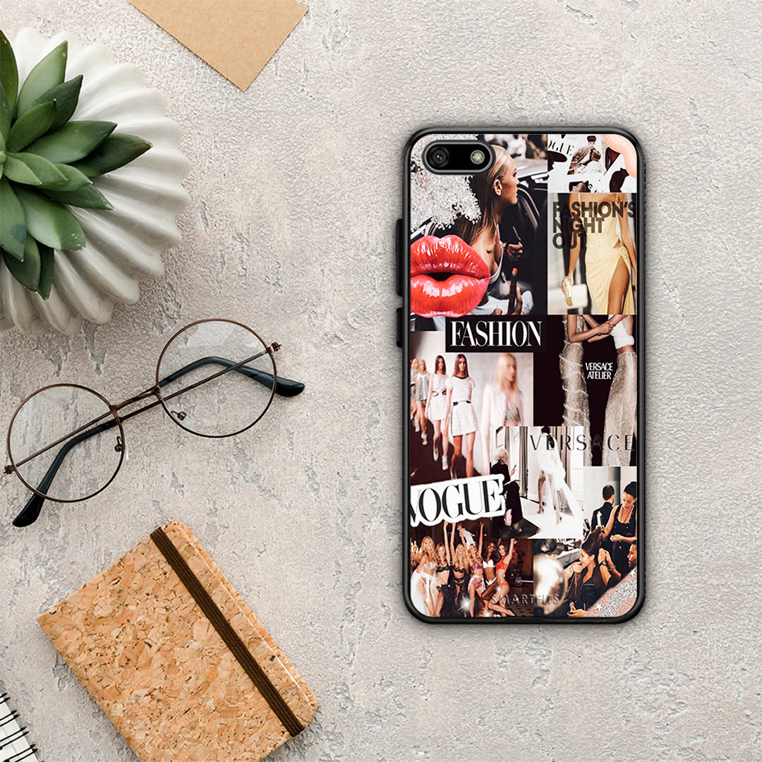 Collage Fashion - Huawei Y5 2018 / Honor 7S θήκη