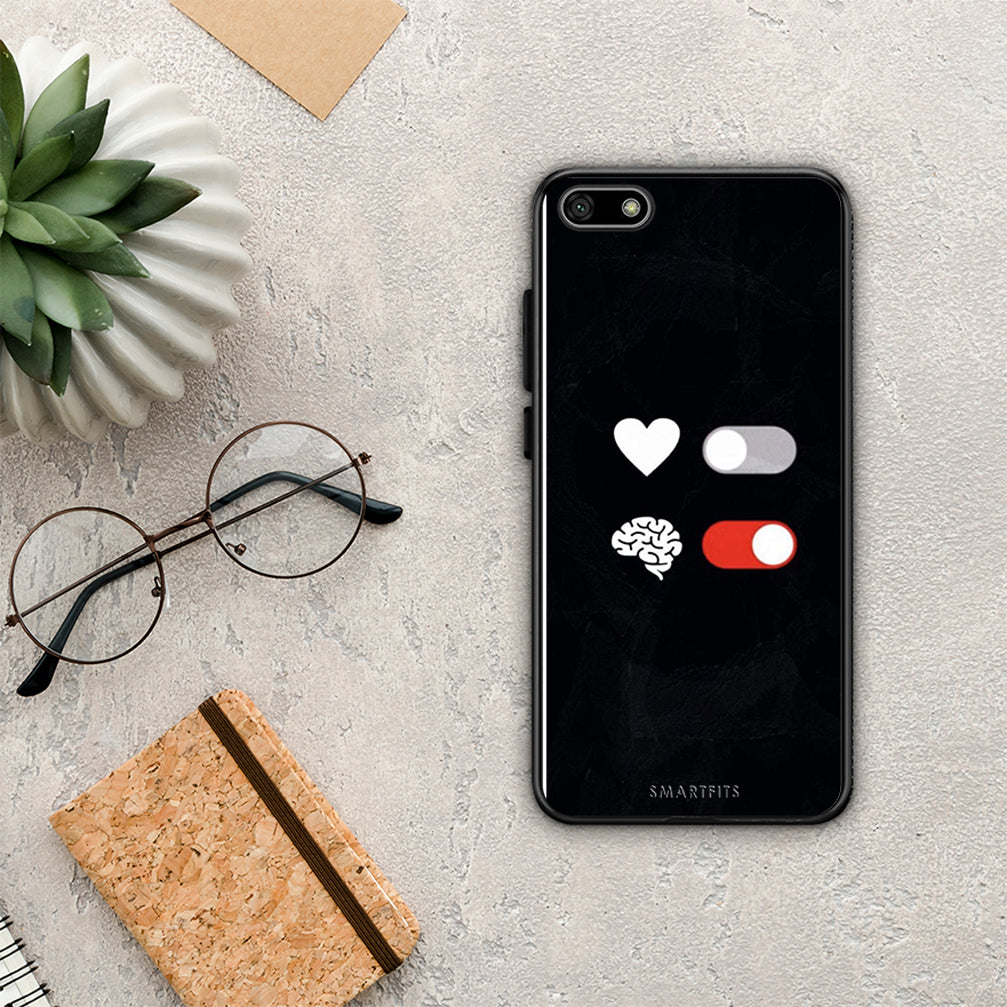 Heart Vs Brain - Huawei Y5 2018 / Honor 7S θήκη