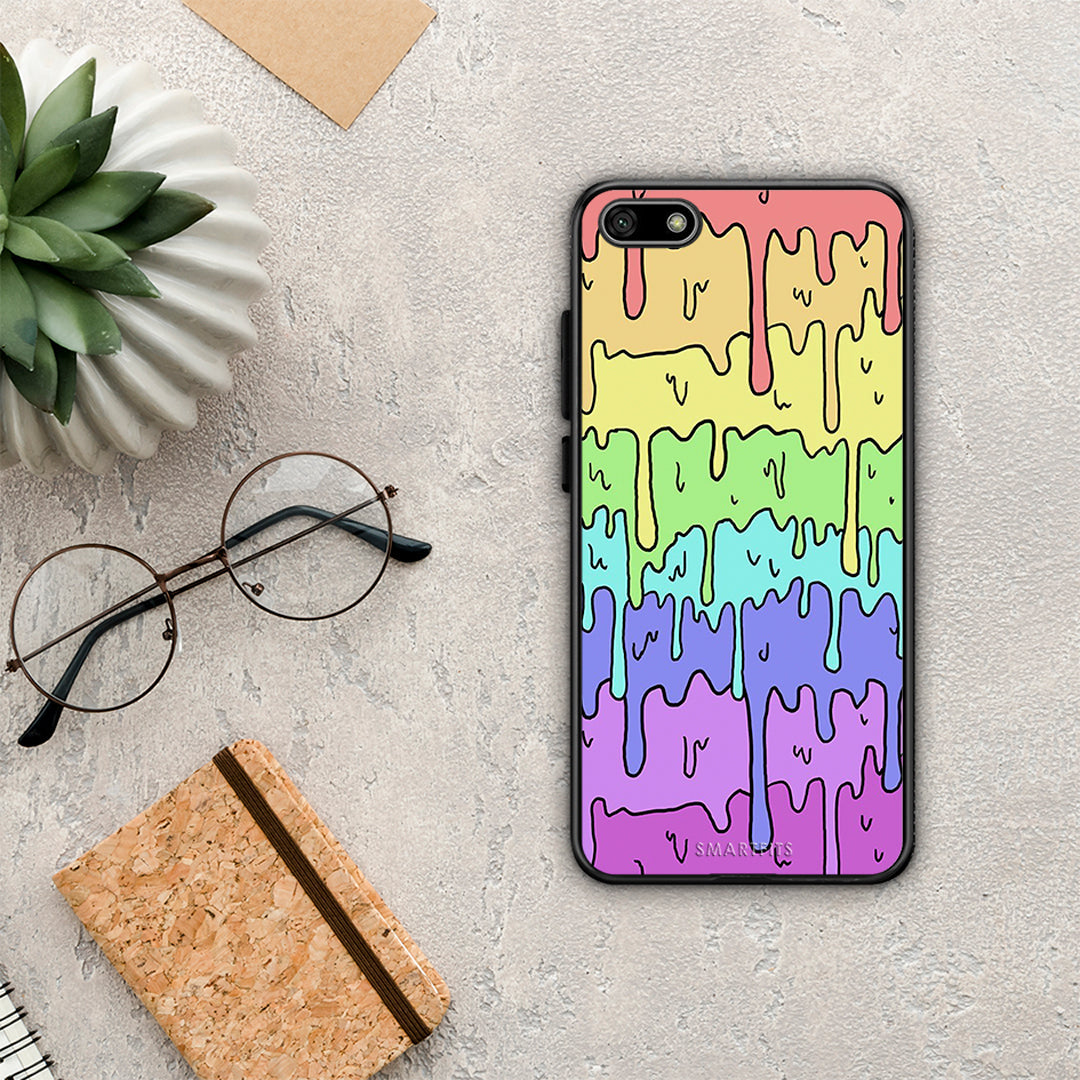 Melting Rainbow - Huawei Y5 2018 / Honor 7S θήκη