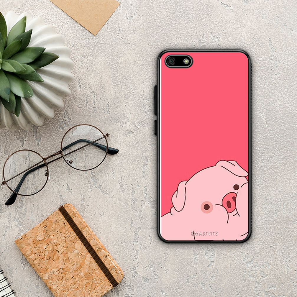Pig Love 1 - Huawei Y5 2018 / Honor 7S θήκη