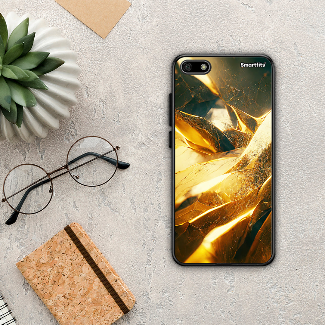 Real Gold - Huawei Y5 2018 / Honor 7S θήκη