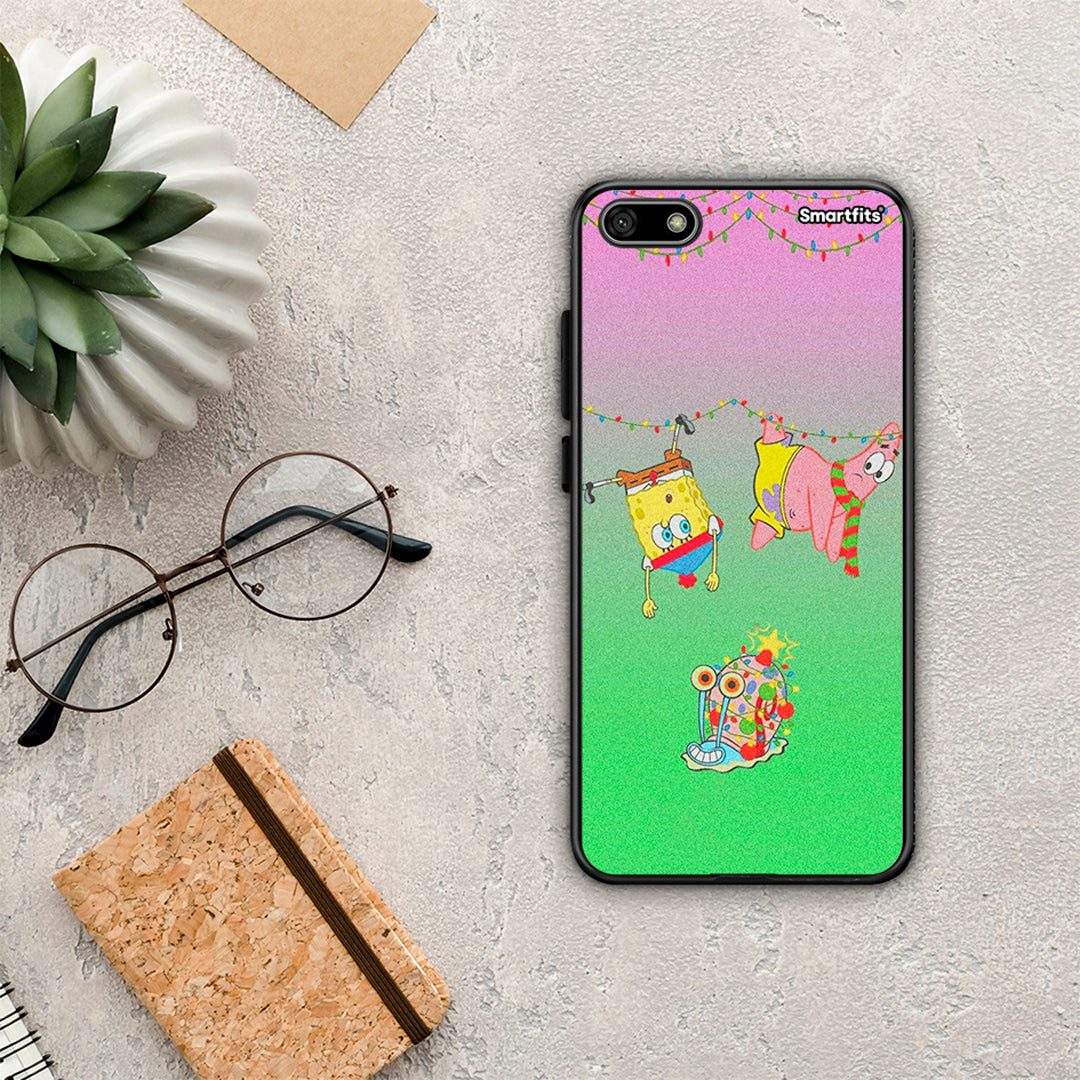 Xmas Lights - Huawei Y5 2018 / Honor 7S θήκη