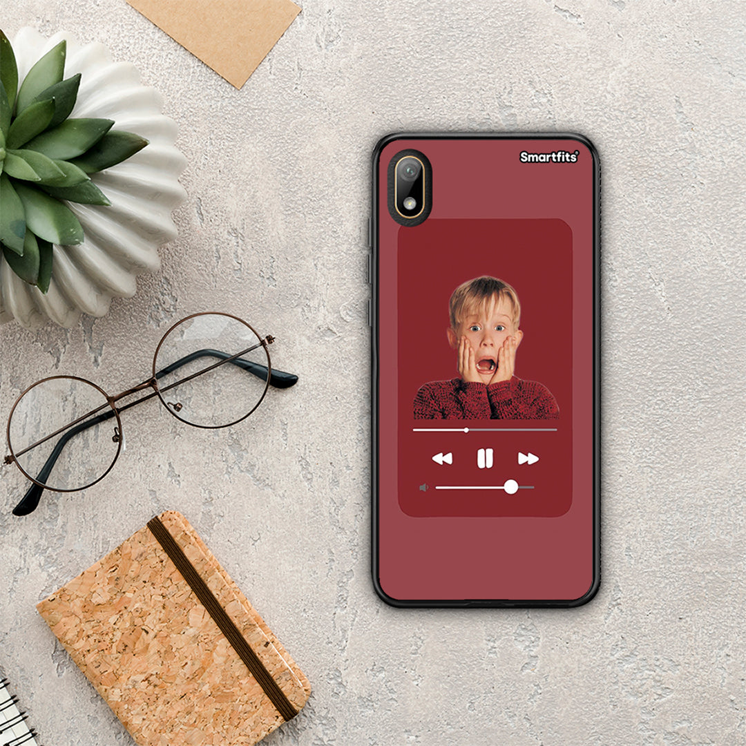 Xmas Alone Music - Huawei Y5 2019 θήκη