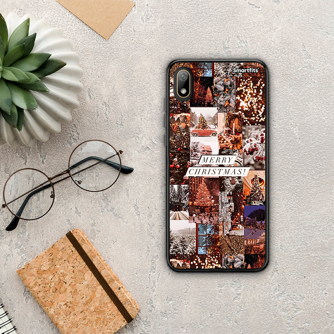Xmas Collage - Huawei Y5 2019 θήκη