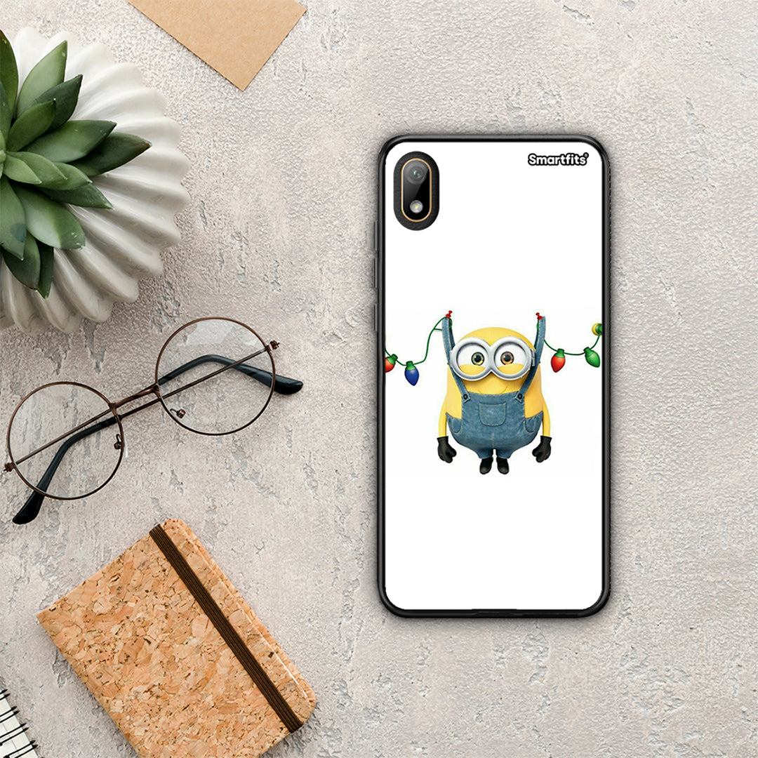 Xmas Minion Lights - Huawei Y5 2019 θήκη