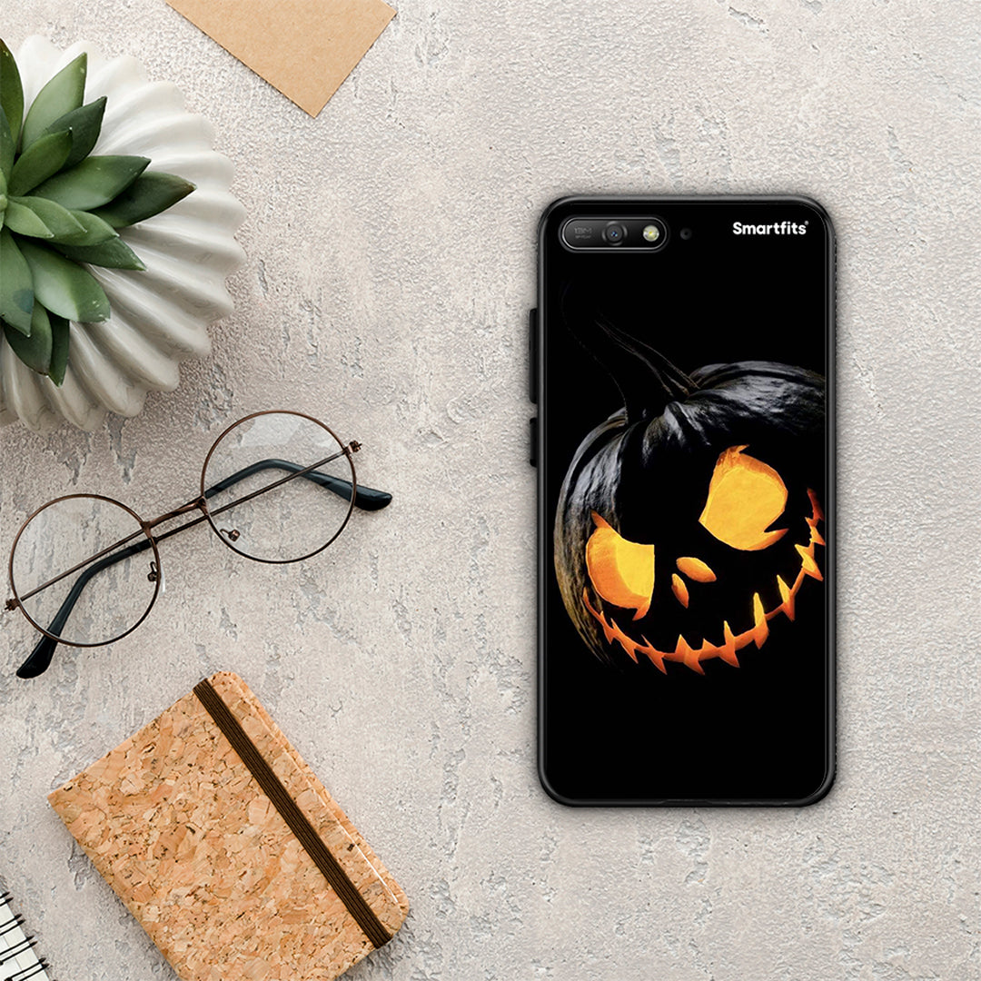 Halloween Scary Pumpkin - Huawei Y6 2018 / Honor 7A θήκη