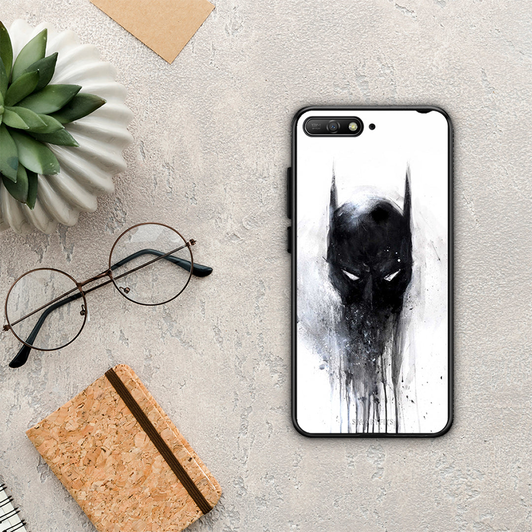 Hero Paint Bat - Huawei Y6 2018 / Honor 7A θήκη