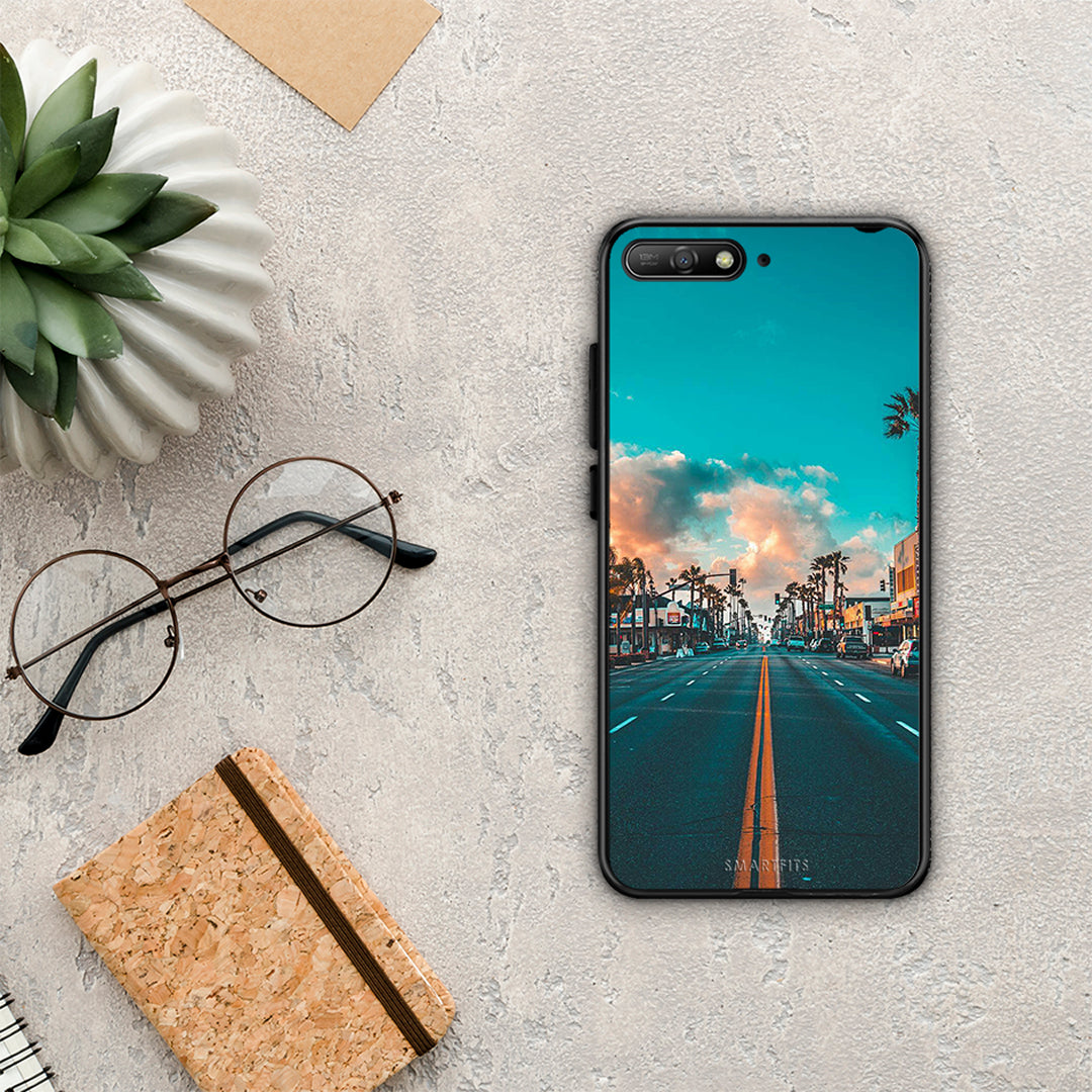 Landscape City - Huawei Y6 2018 / Honor 7A θήκη
