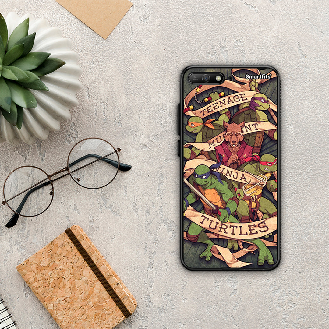 Ninja Turtles - Huawei Y6 2018 / Honor 7A θήκη