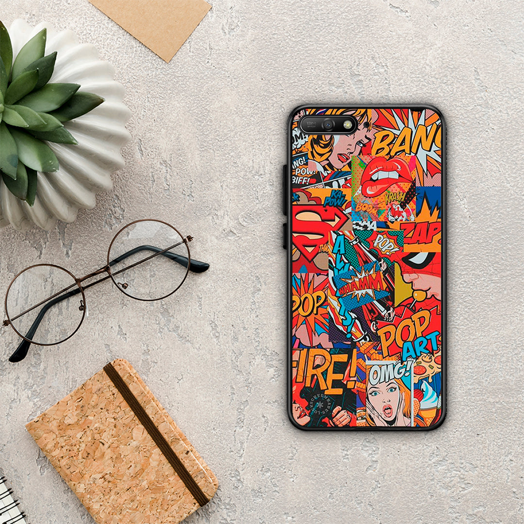 PopArt OMG - Huawei Y6 2018 / Honor 7A θήκη
