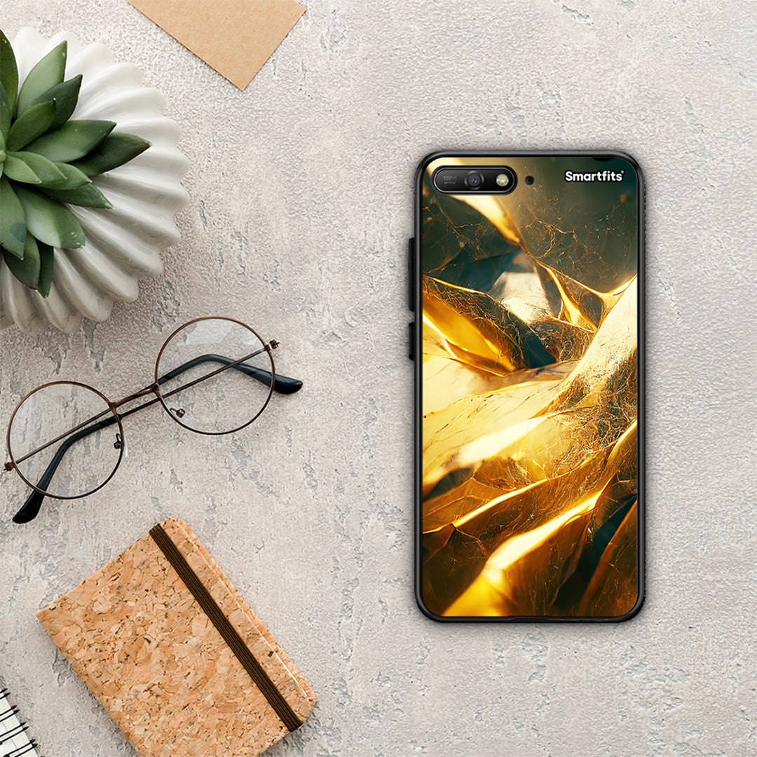 Real Gold - Huawei Y6 2018 / Honor 7A θήκη