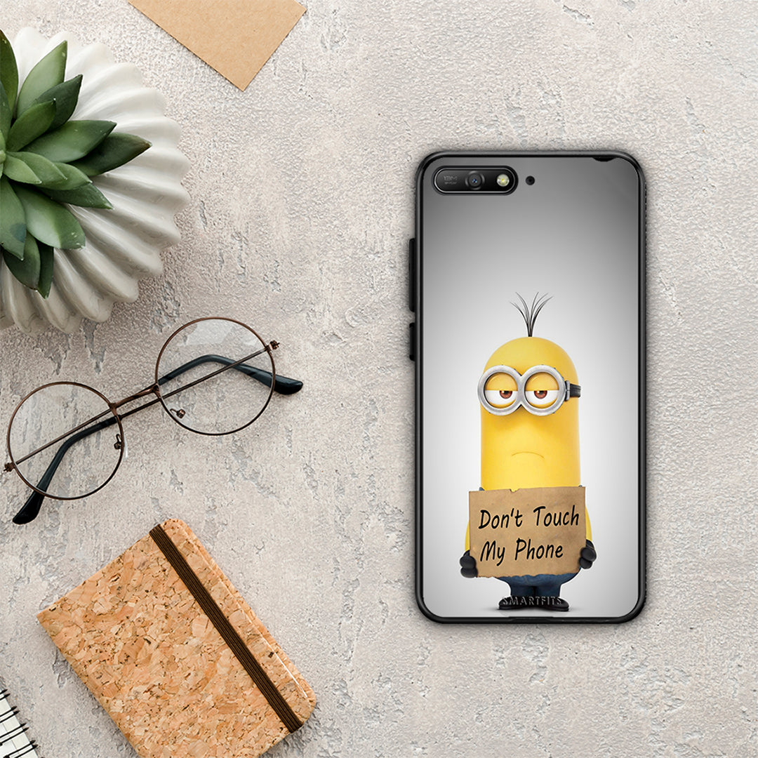 Text Minion - Huawei Y6 2018 / Honor 7A θήκη