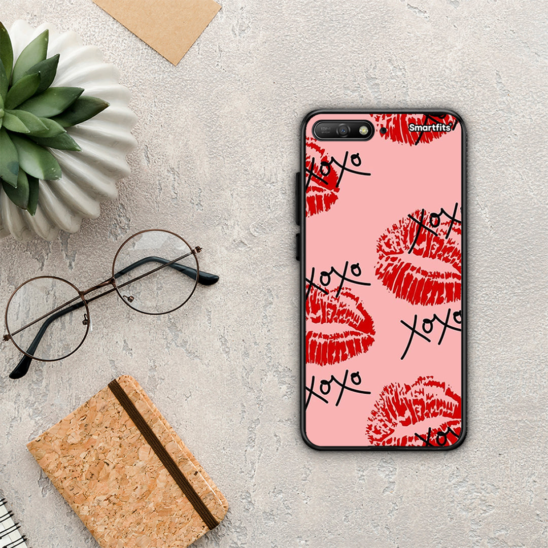 XOXO Lips - Huawei Y6 2018 / Honor 7A θήκη