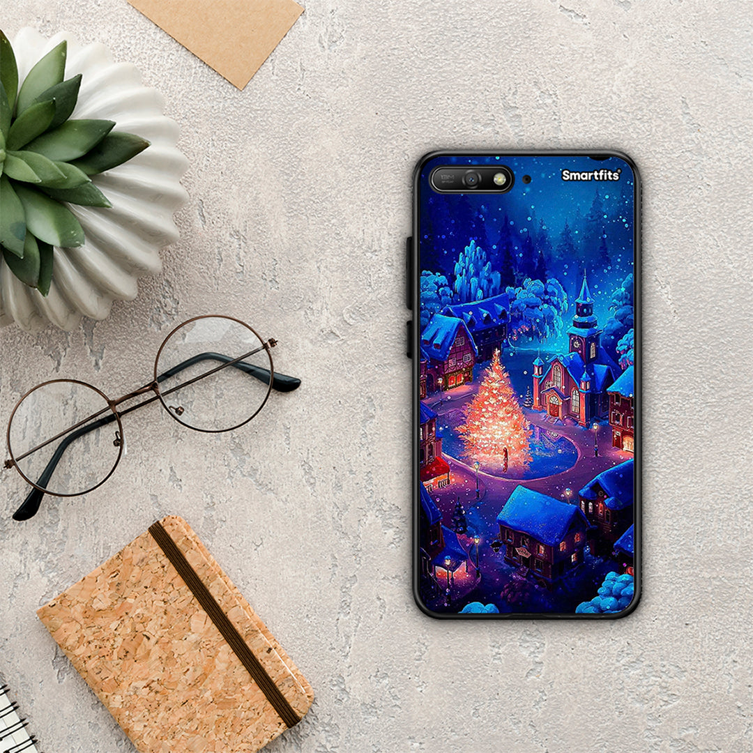 Xmas Village - Huawei Y6 2018 / Honor 7A θήκη