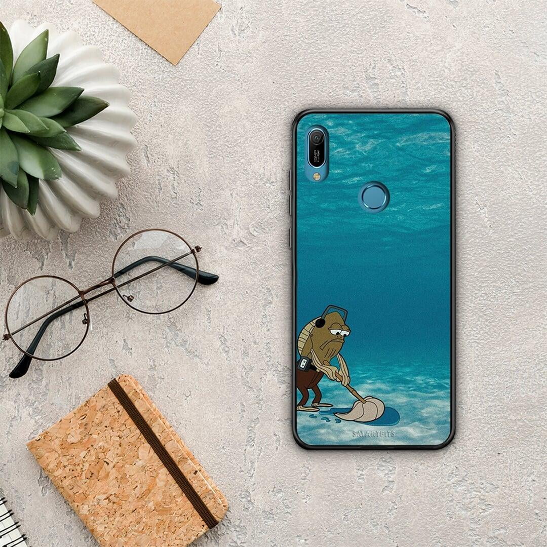 Clean The Ocean - Huawei Y6 2019 θήκη