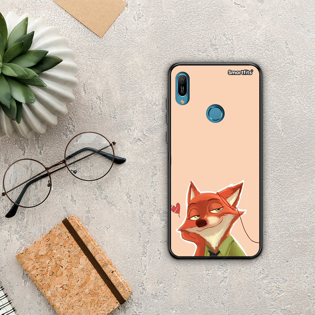 Nick Wilde And Judy Hopps Love 1 - Huawei Y6 2019 θήκη