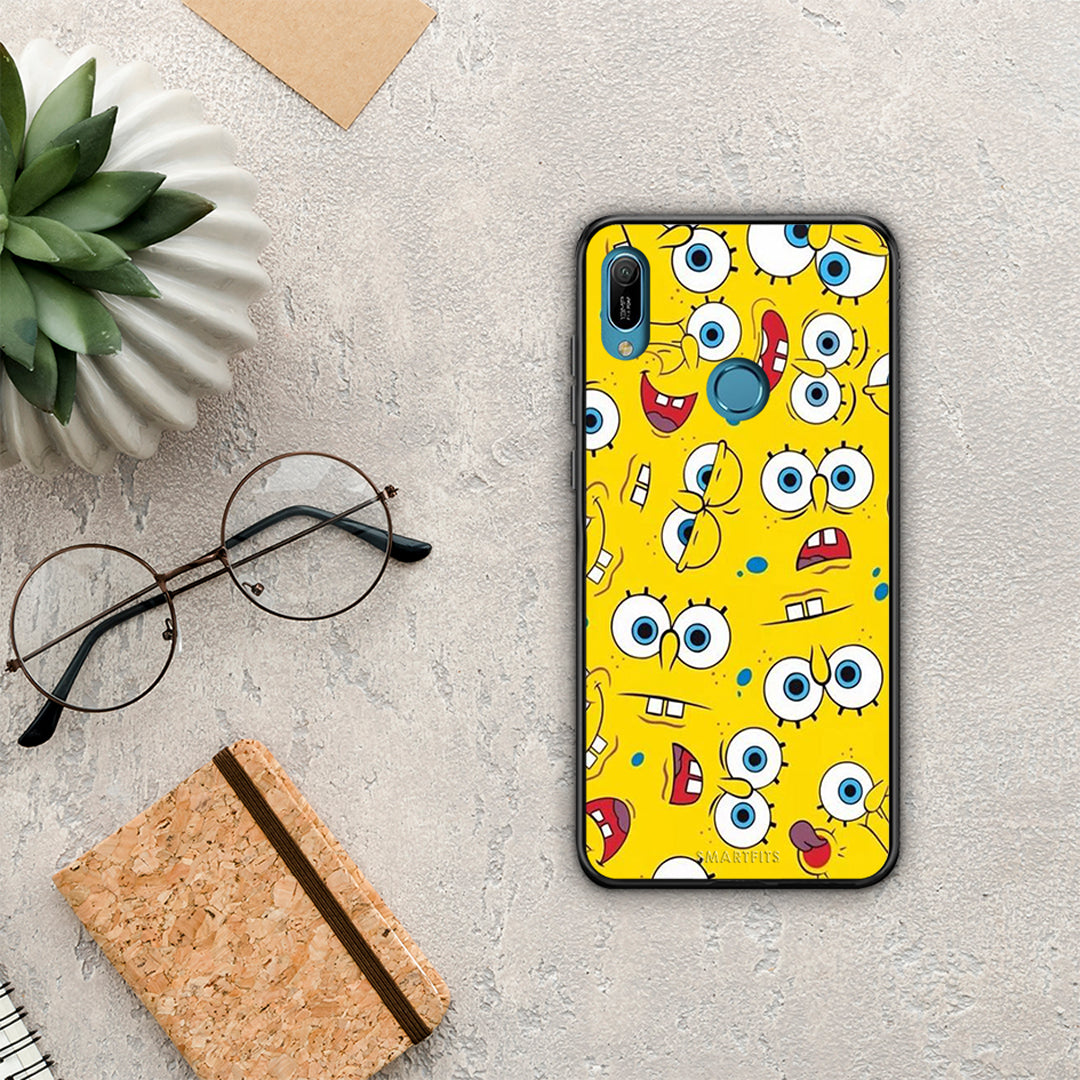 PopArt Sponge - Huawei Y6 2019 θήκη