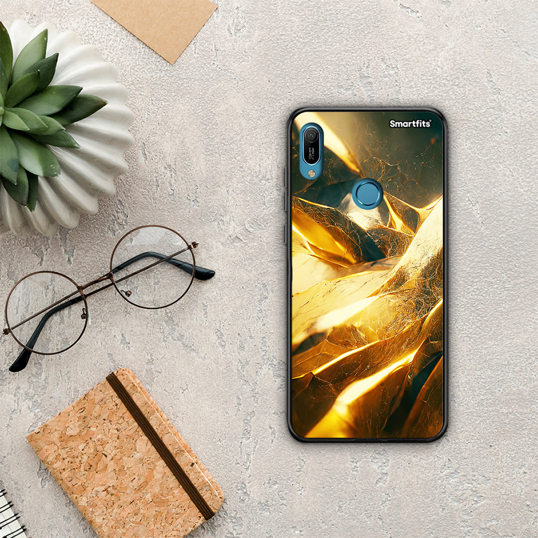 Real Gold - Huawei Y6 2019 θήκη