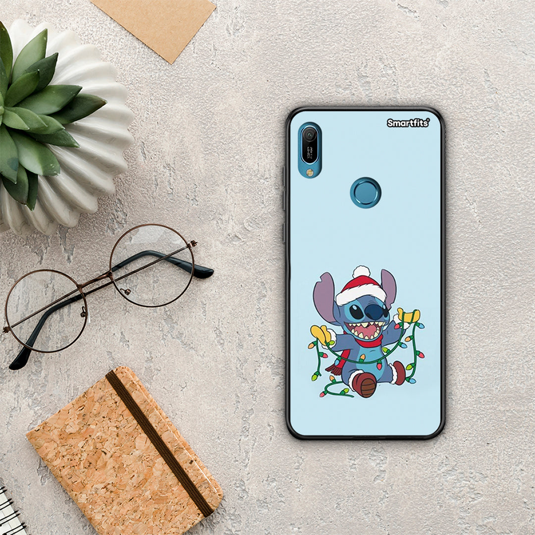 Santa Stich - Huawei Y6 2019 θήκη