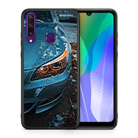 Thumbnail for Θήκη Huawei Y6p Bmw E60 από τη Smartfits με σχέδιο στο πίσω μέρος και μαύρο περίβλημα | Huawei Y6p Bmw E60 case with colorful back and black bezels
