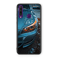 Thumbnail for Huawei Y6p Bmw E60 Θήκη από τη Smartfits με σχέδιο στο πίσω μέρος και μαύρο περίβλημα | Smartphone case with colorful back and black bezels by Smartfits
