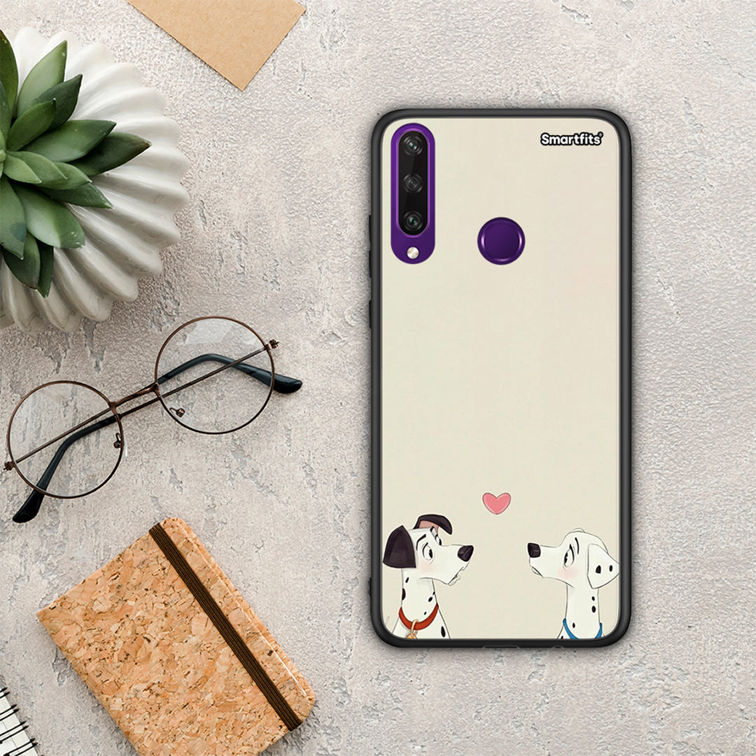 Dalmatians Love - Huawei Y6p θήκη
