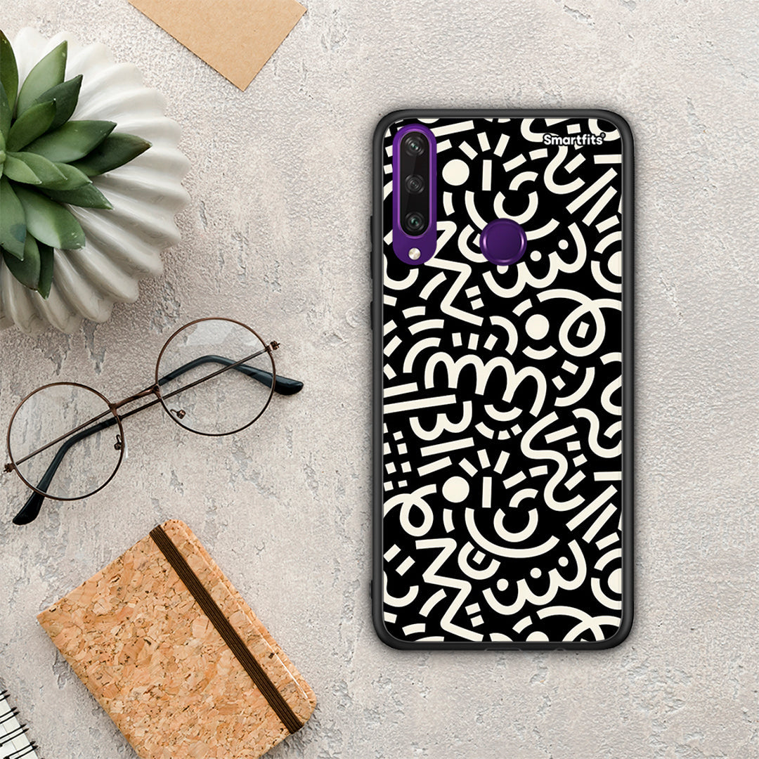 Doodle Art - Huawei Y6p θήκη