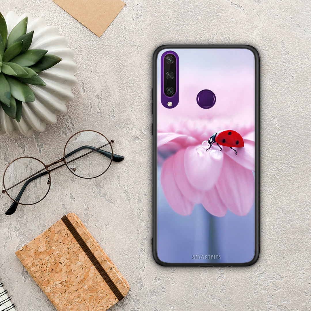 Ladybug Flower - Huawei Y6p θήκη