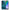 Θήκη Huawei Y6p Marble Blue από τη Smartfits με σχέδιο στο πίσω μέρος και μαύρο περίβλημα | Huawei Y6p Marble Blue case with colorful back and black bezels