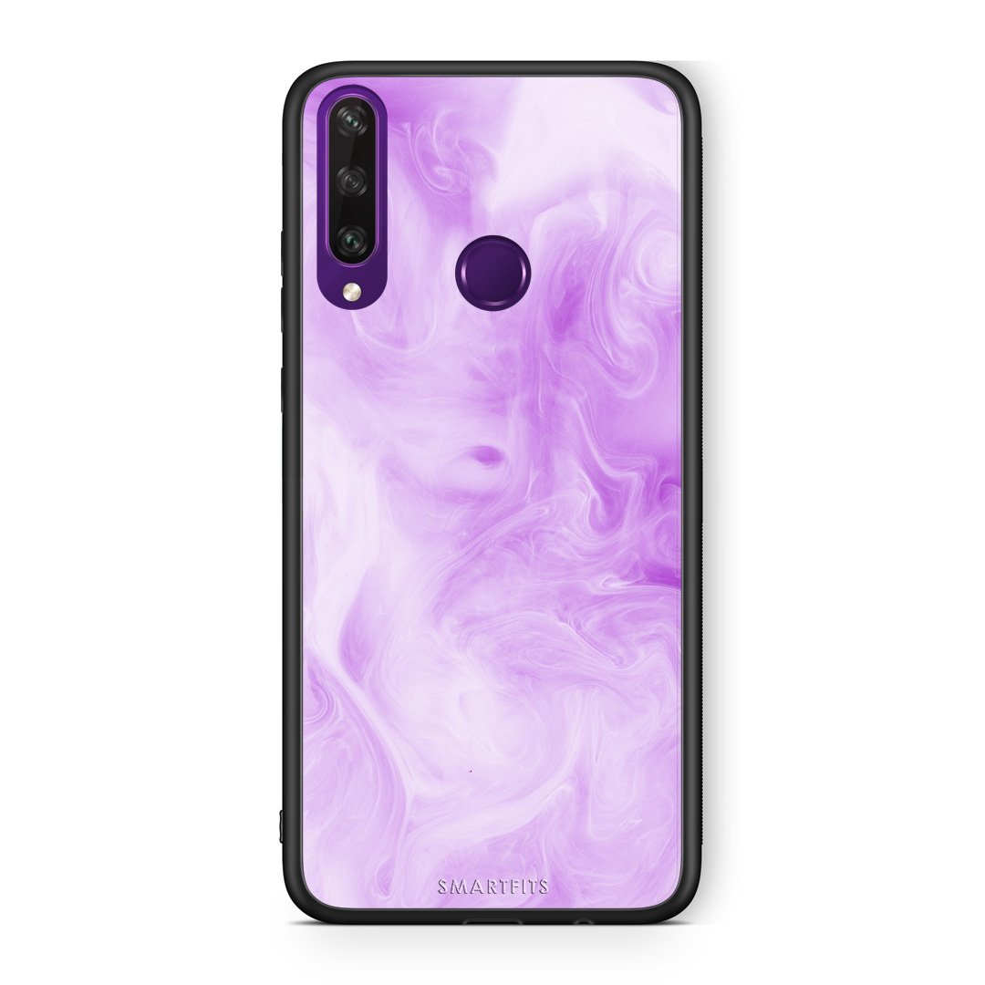 99 - Huawei Y6p  Watercolor Lavender case, cover, bumper