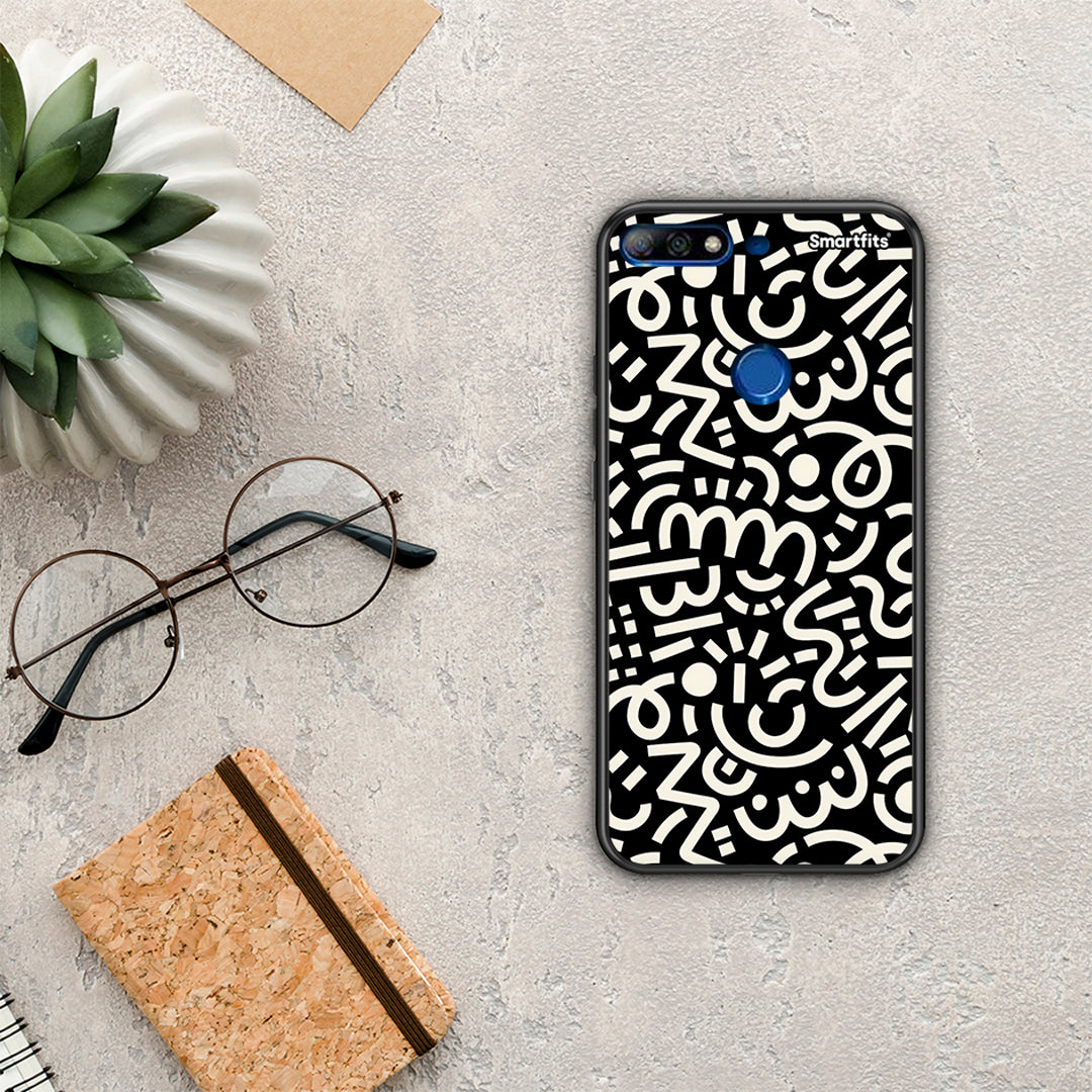 Doodle Art - Huawei Y7 2018 / Prime Y7 2018 / Honor 7C θήκη