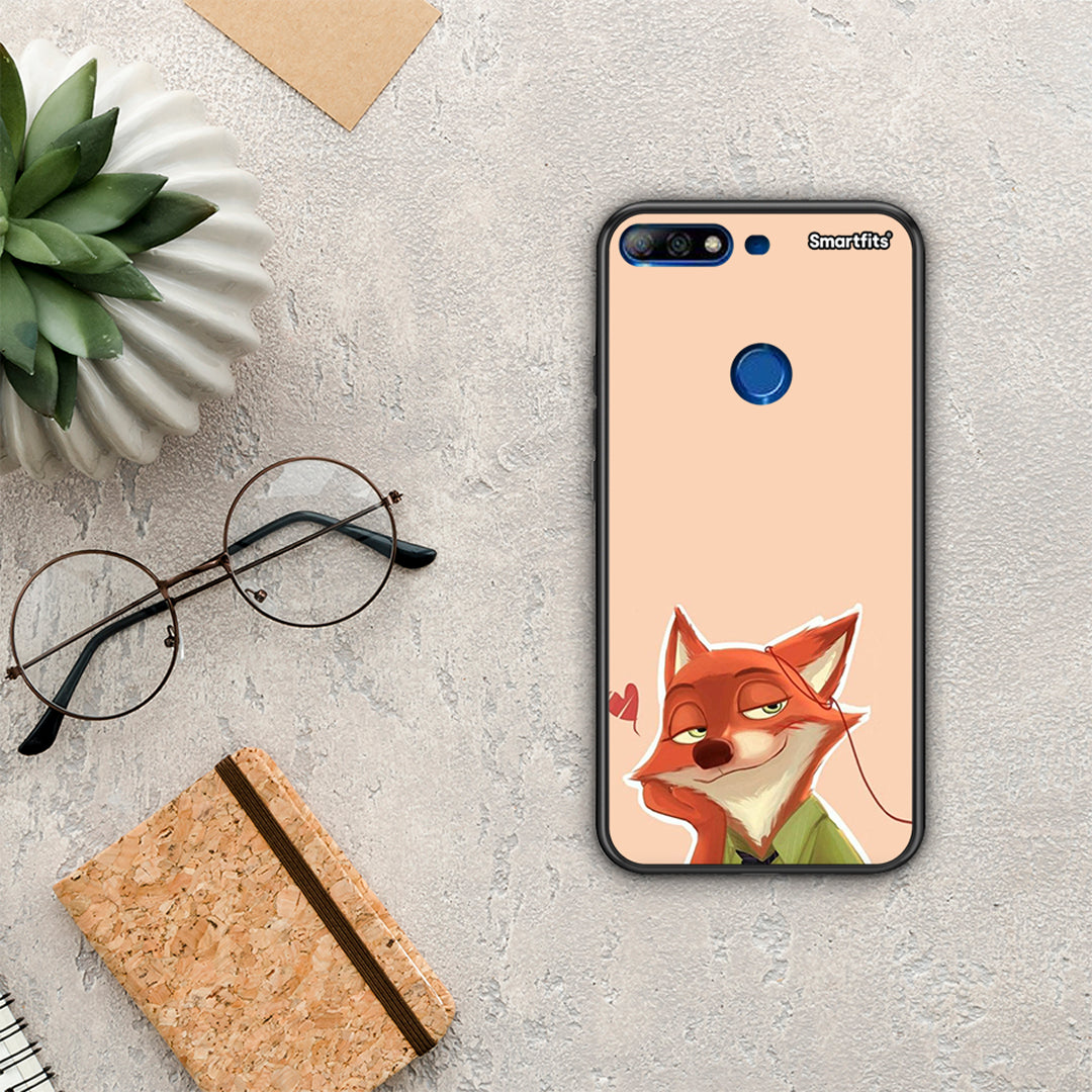 Nick Wilde And Judy Hopps Love 1 - Huawei Y7 2018 / Prime Y7 2018 / Honor 7C θήκη