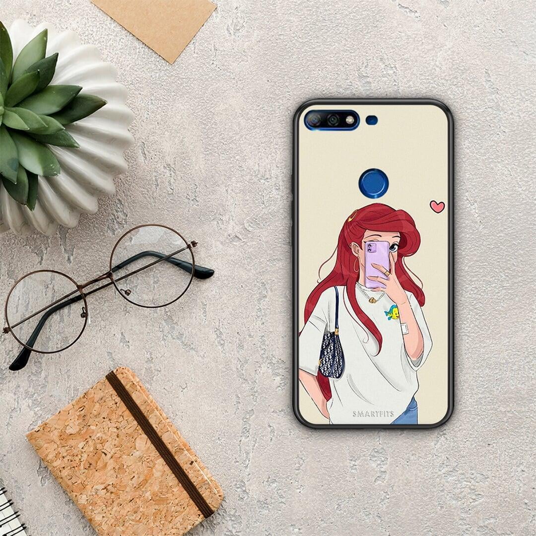 Walking Mermaid - Huawei Y7 2018 / Prime Y7 2018 / Honor 7C θήκη