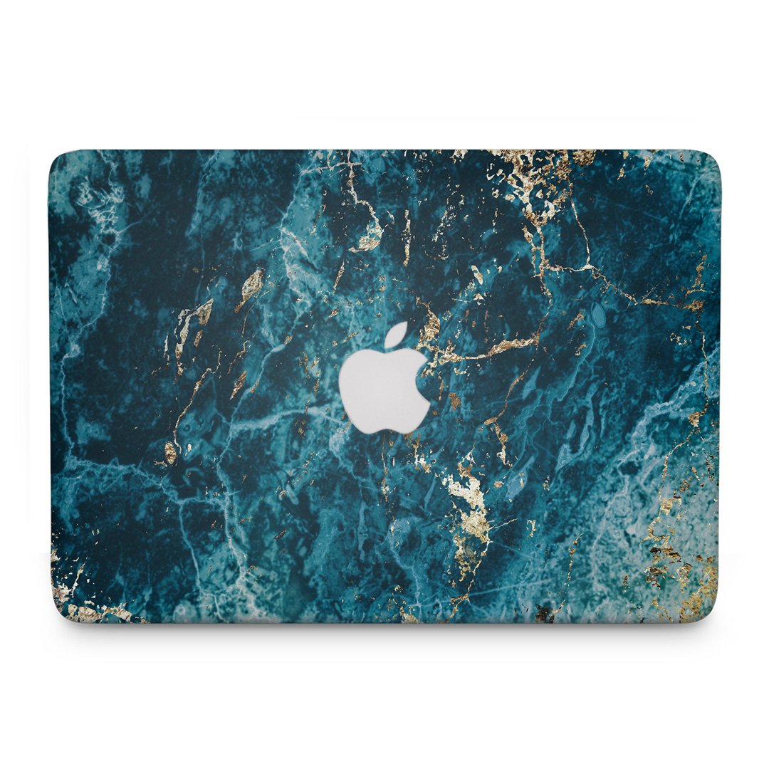 Marble Blue - Macbook Skin