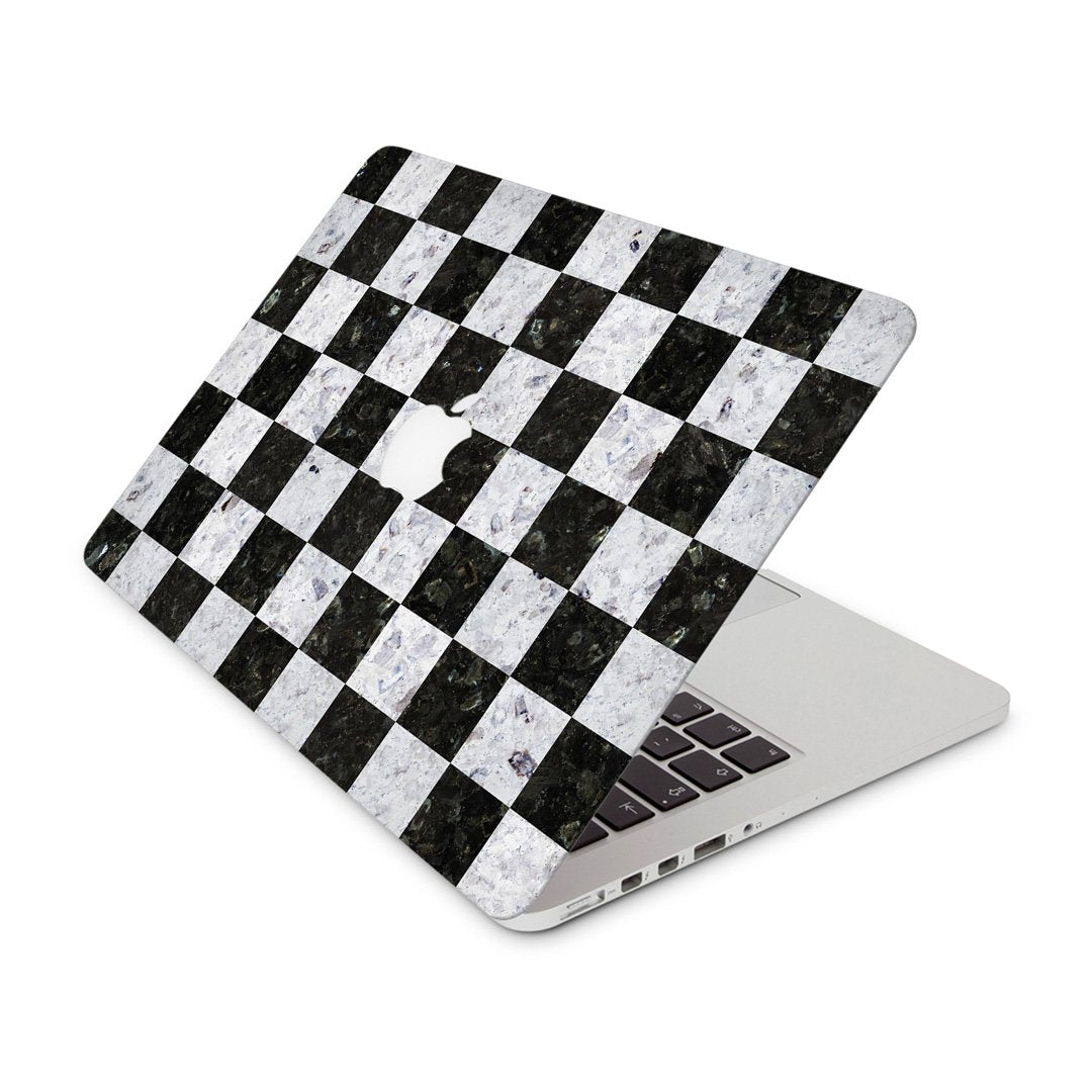 Marble Square Geometric - Macbook Skin