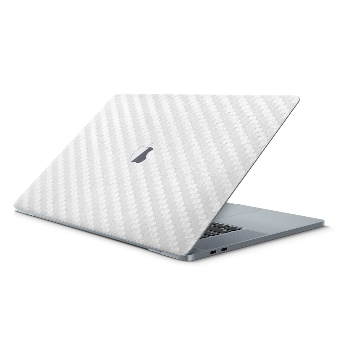 Carbon White - Macbook Skin