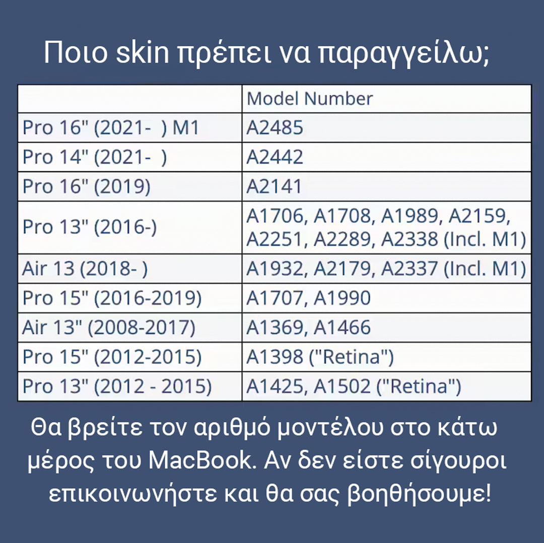 Φτιάξε το δικό σου Macbook Skin