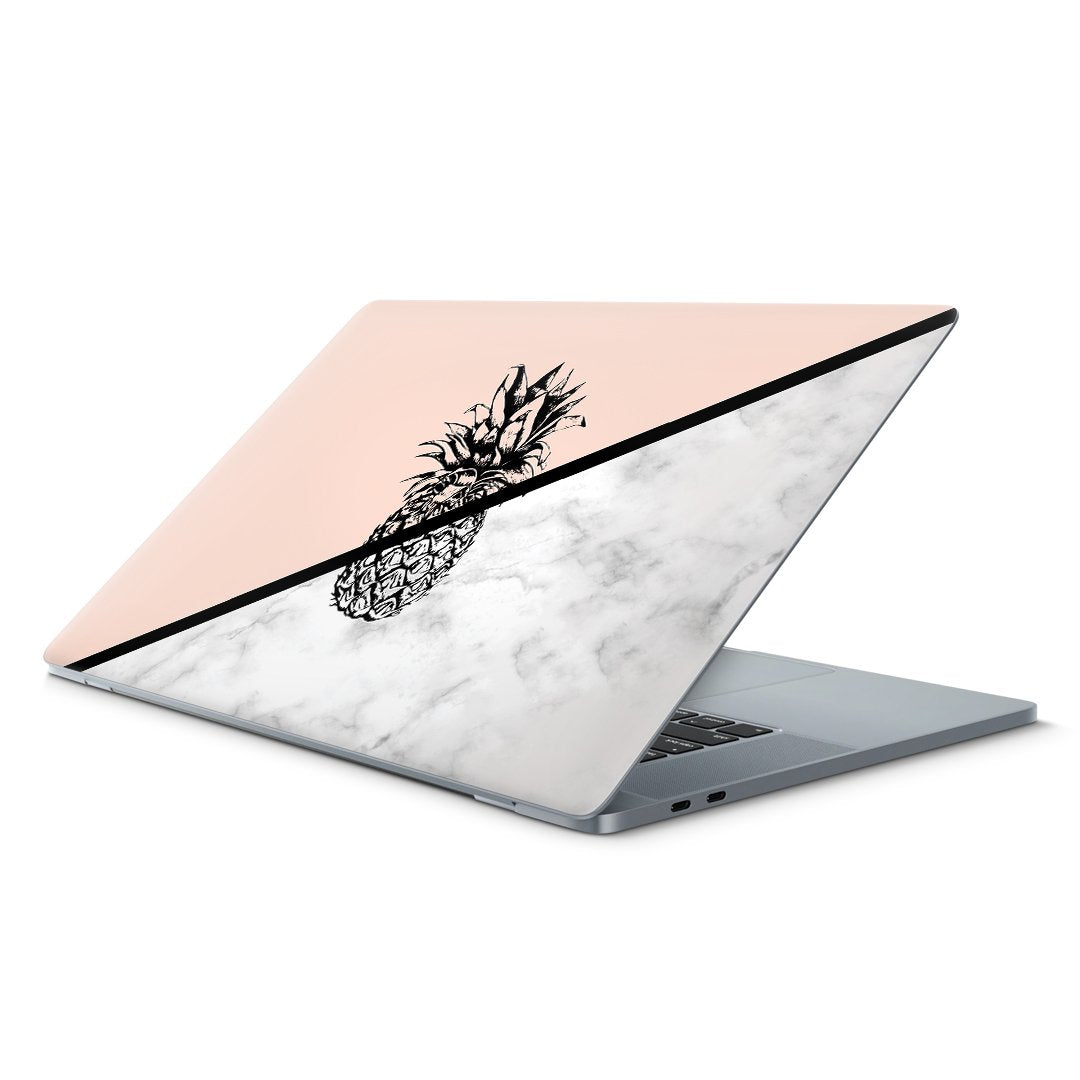 Marble Pineapple - Macbook Skin