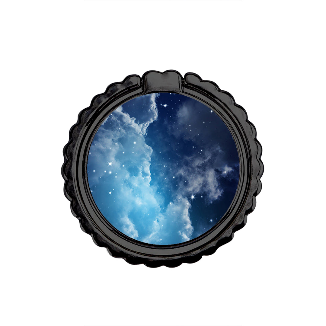Galaxy Blue Sky - Μεταλλικό Δαχτυλίδι Κινητού