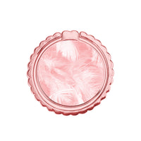 Thumbnail for Boho Pink Feather - Μεταλλικό Δαχτυλίδι Κινητού